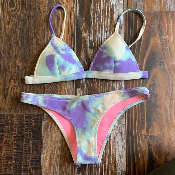 triangl swimwear Other - triangl tie dye bikini
